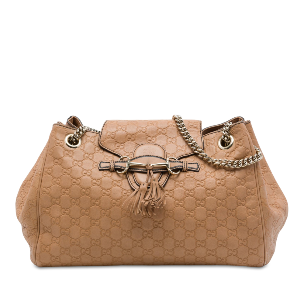 Pre-Loved Gucci Large Guccissima Emily Tote